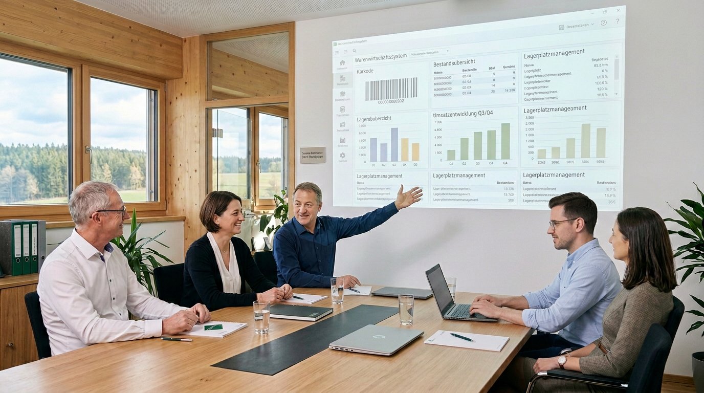 Gemeinsam am Tisch: die Gestaltung des Systems entsteht im Gespräch